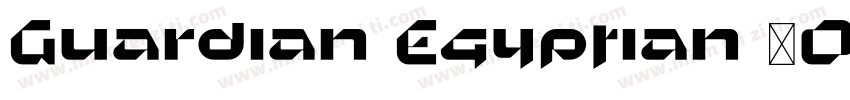 Guardian Egyptian (OTF) Regular字体转换